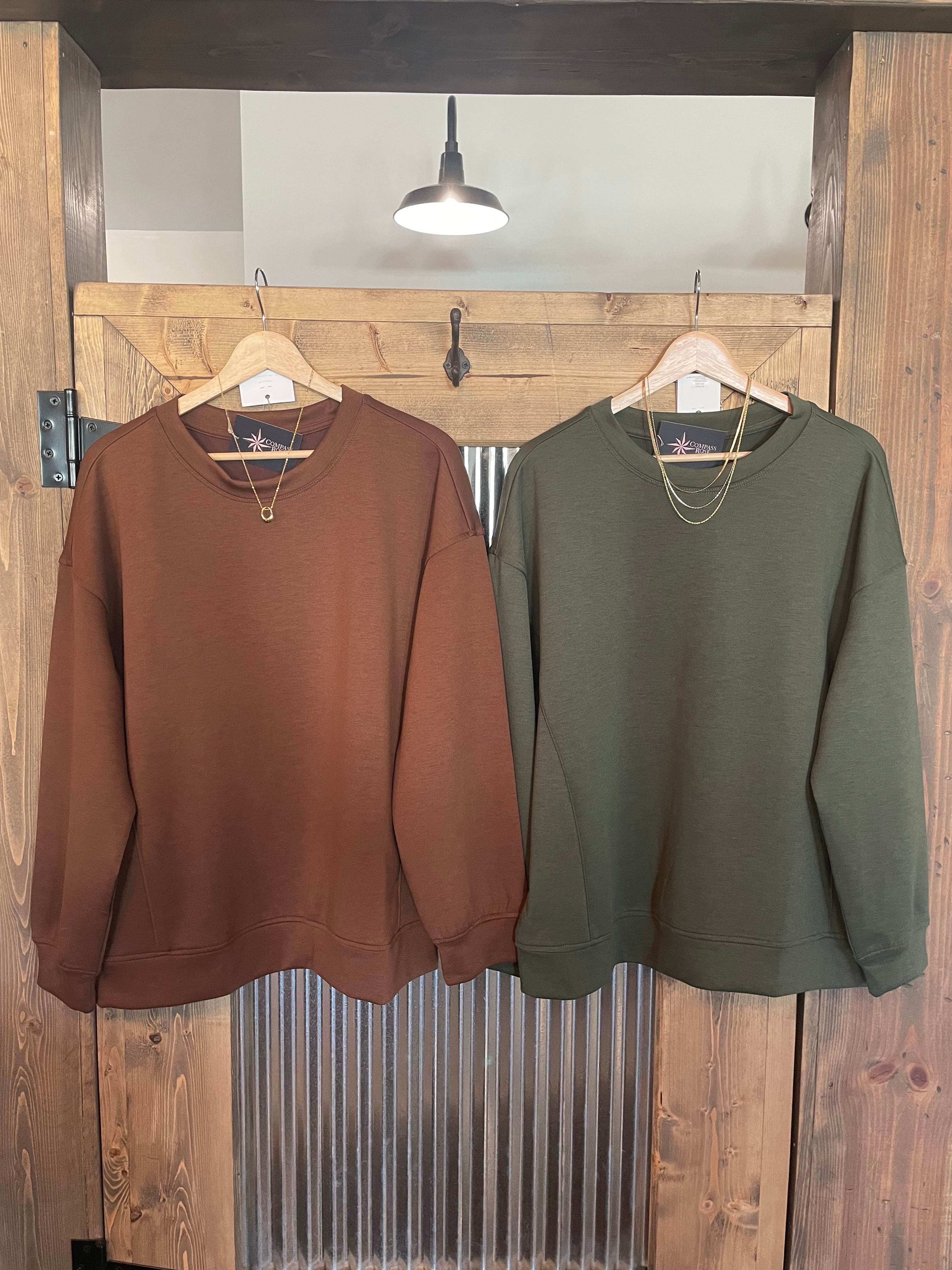 Scuba Round Neck Sweatshirt