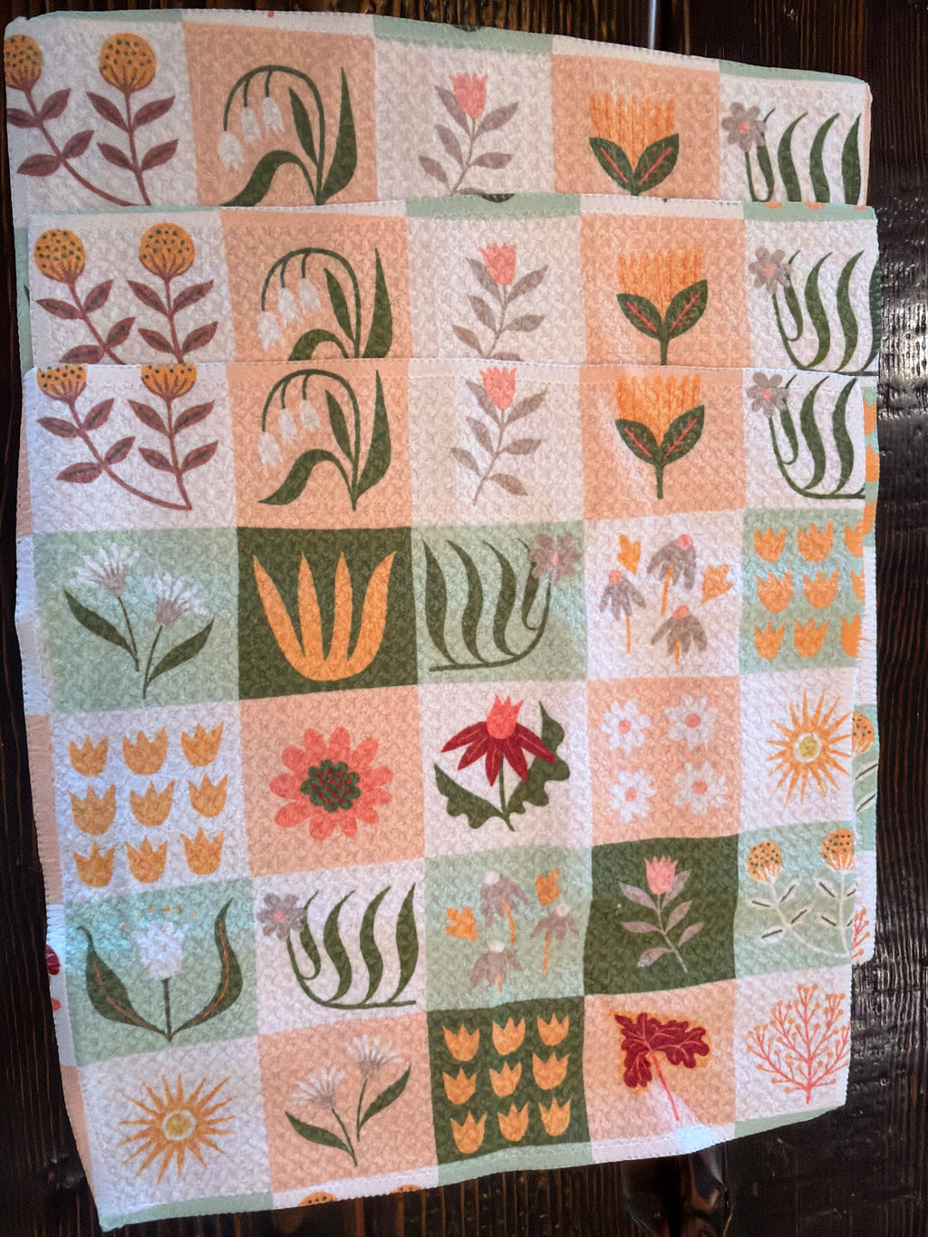 Geometry Dishcloth Set