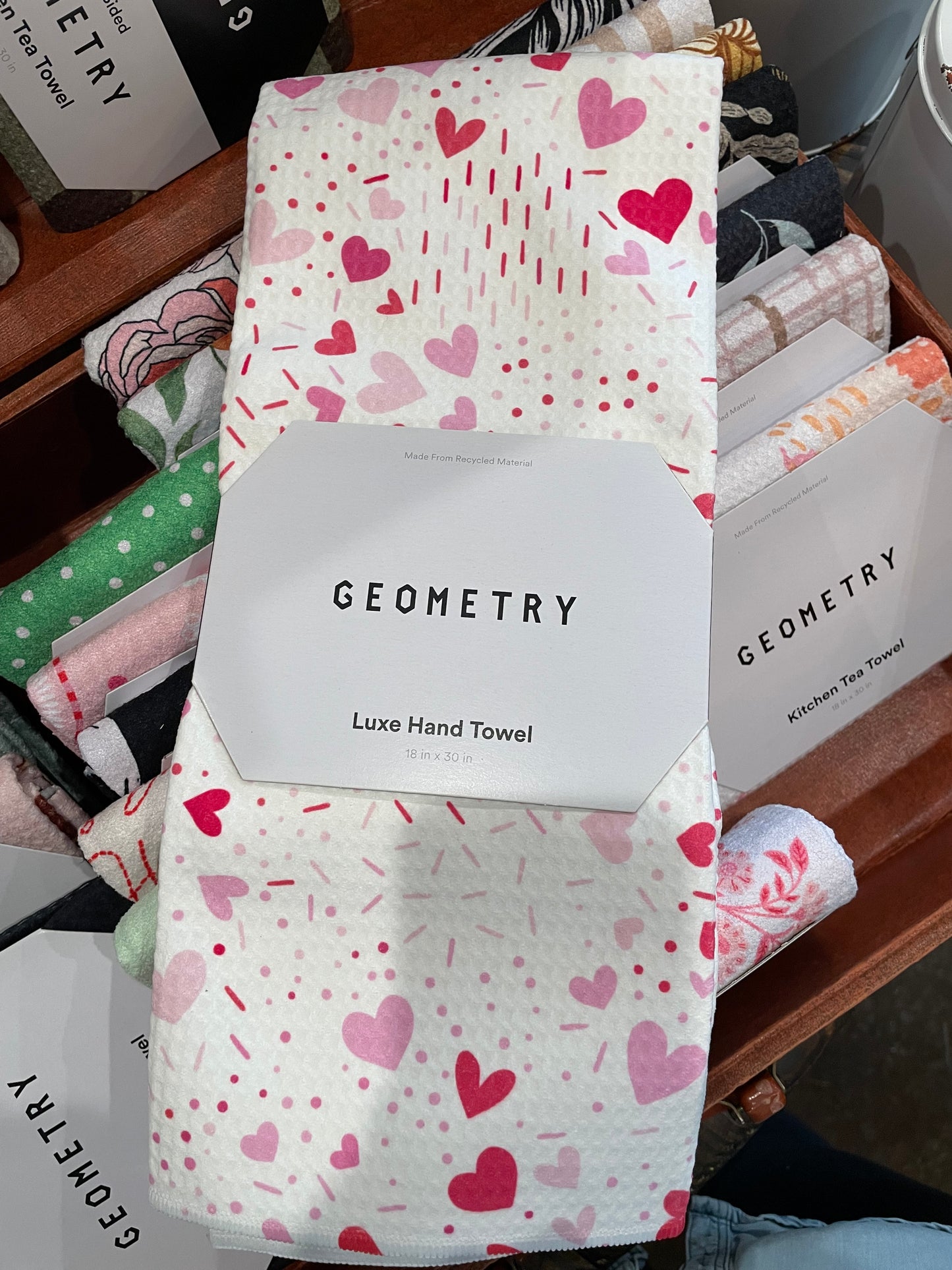 Geometry Luxe Hand Towel