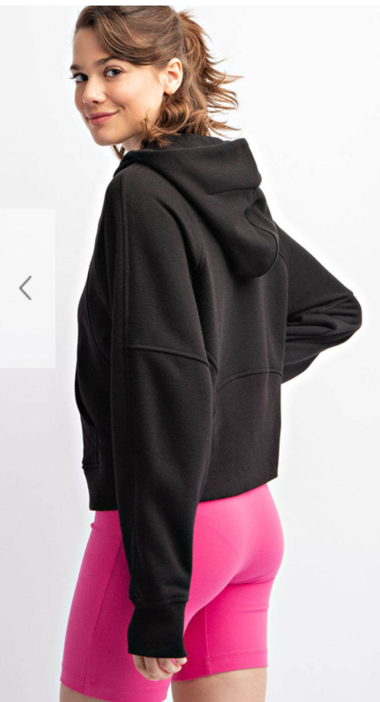 Rae Mode Cropped Hoodie