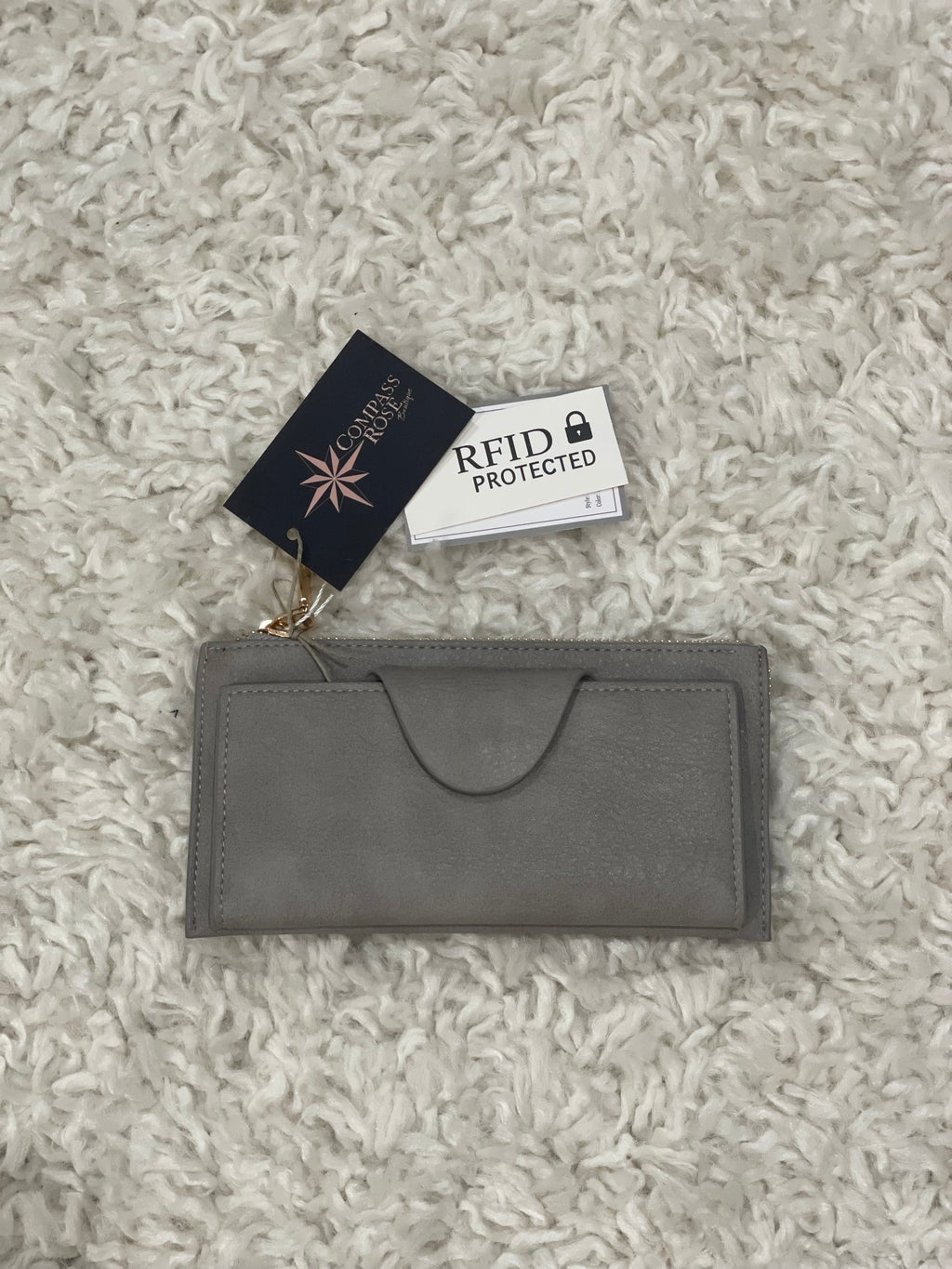 RFID Wallet w/ Snap Closure