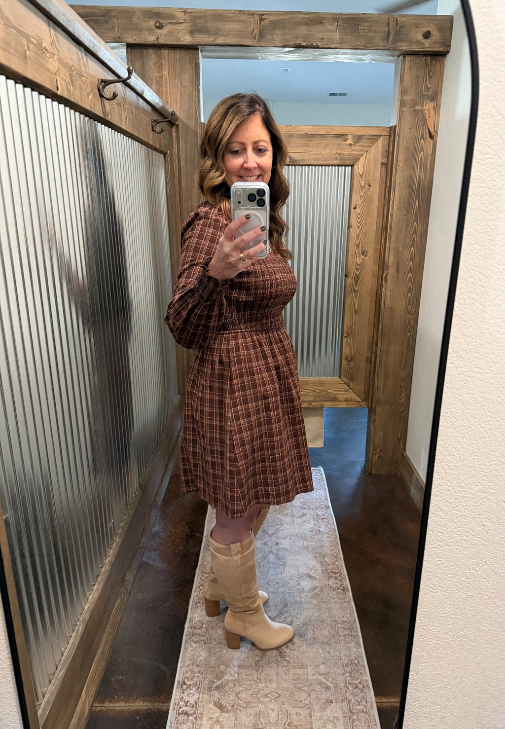 Plaid Dress