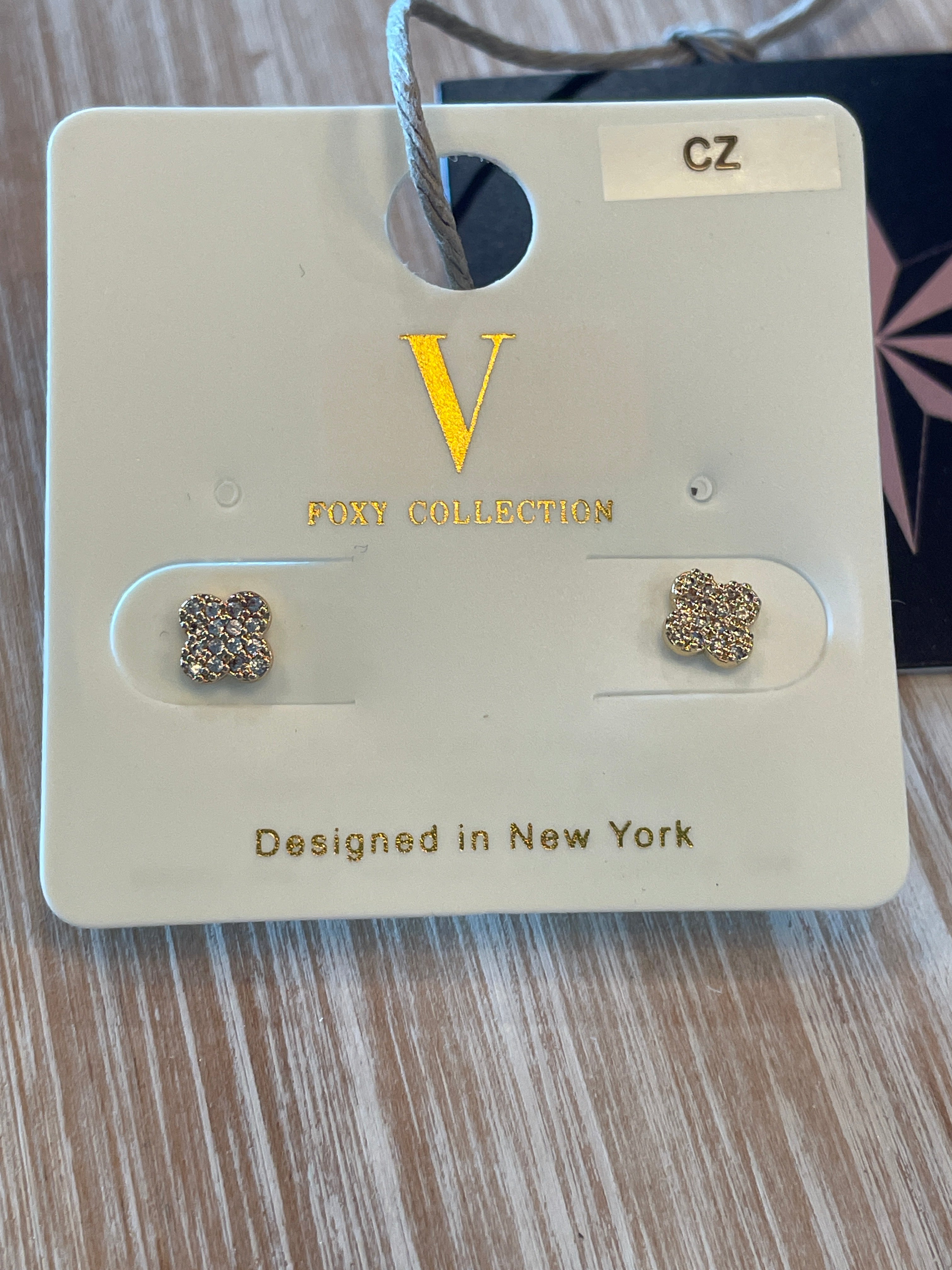 CZ Stud Earrings