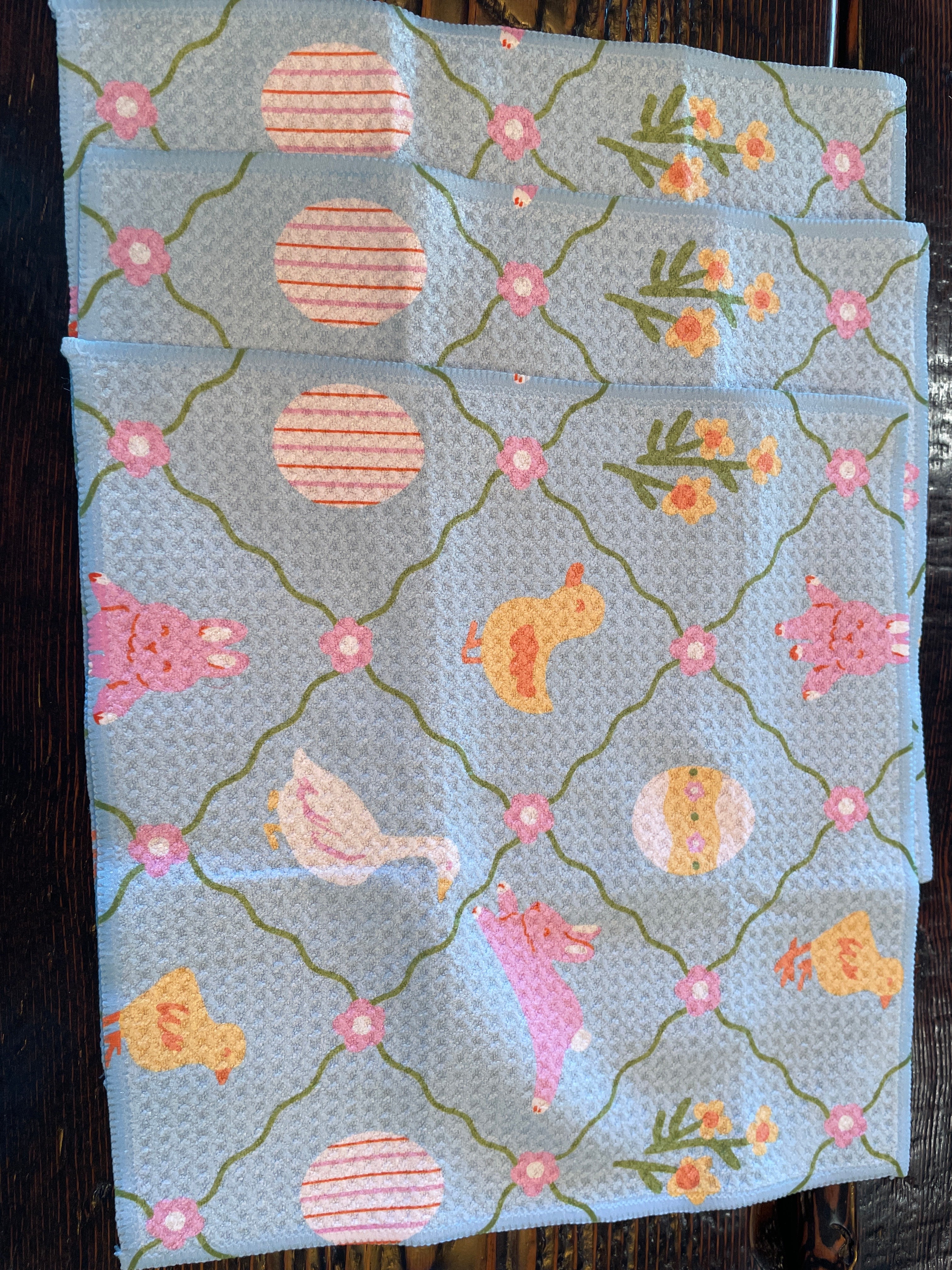 Geometry Dishcloth Set
