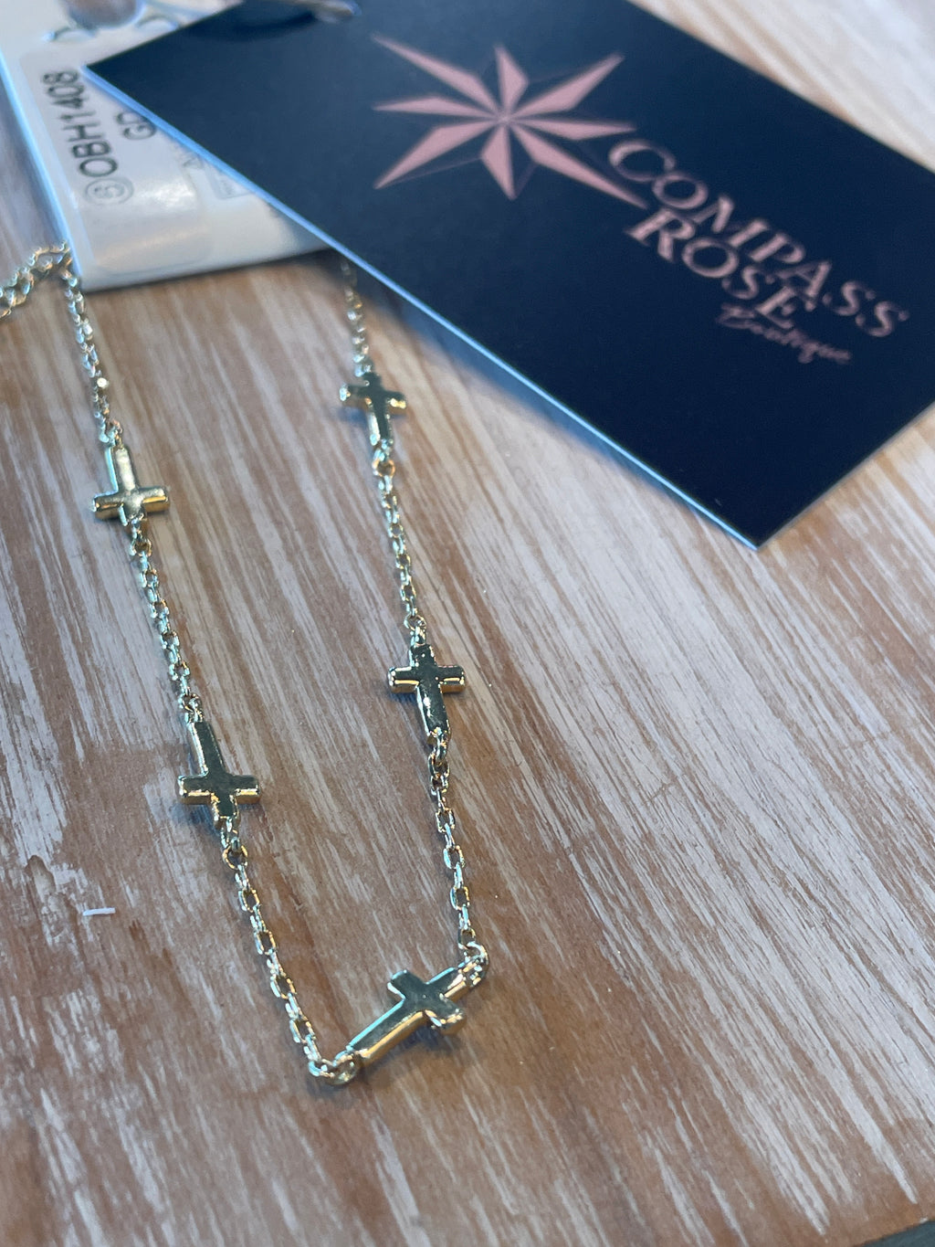 Dainty Cross Bracelet