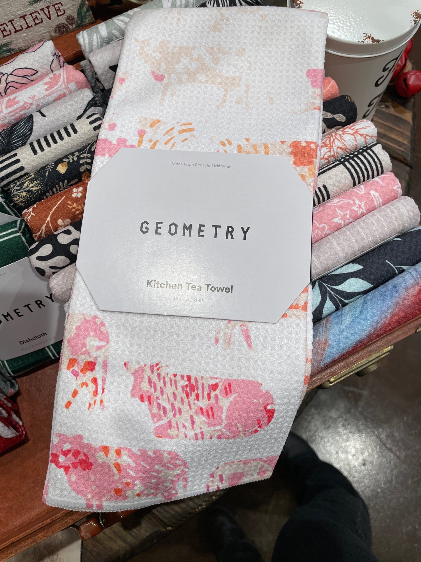 Geometry Tea Towel