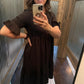 Flowy Loose Short Sleeve Dress
