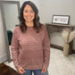 GRADIENT TONE STRIPED SWEATER
