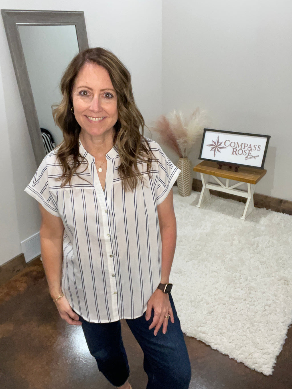 Pin-Striped Shirt
