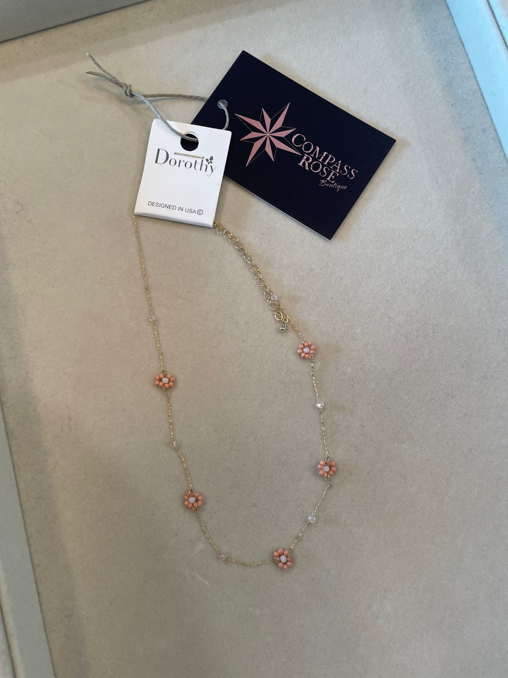Dainty Flower Necklace