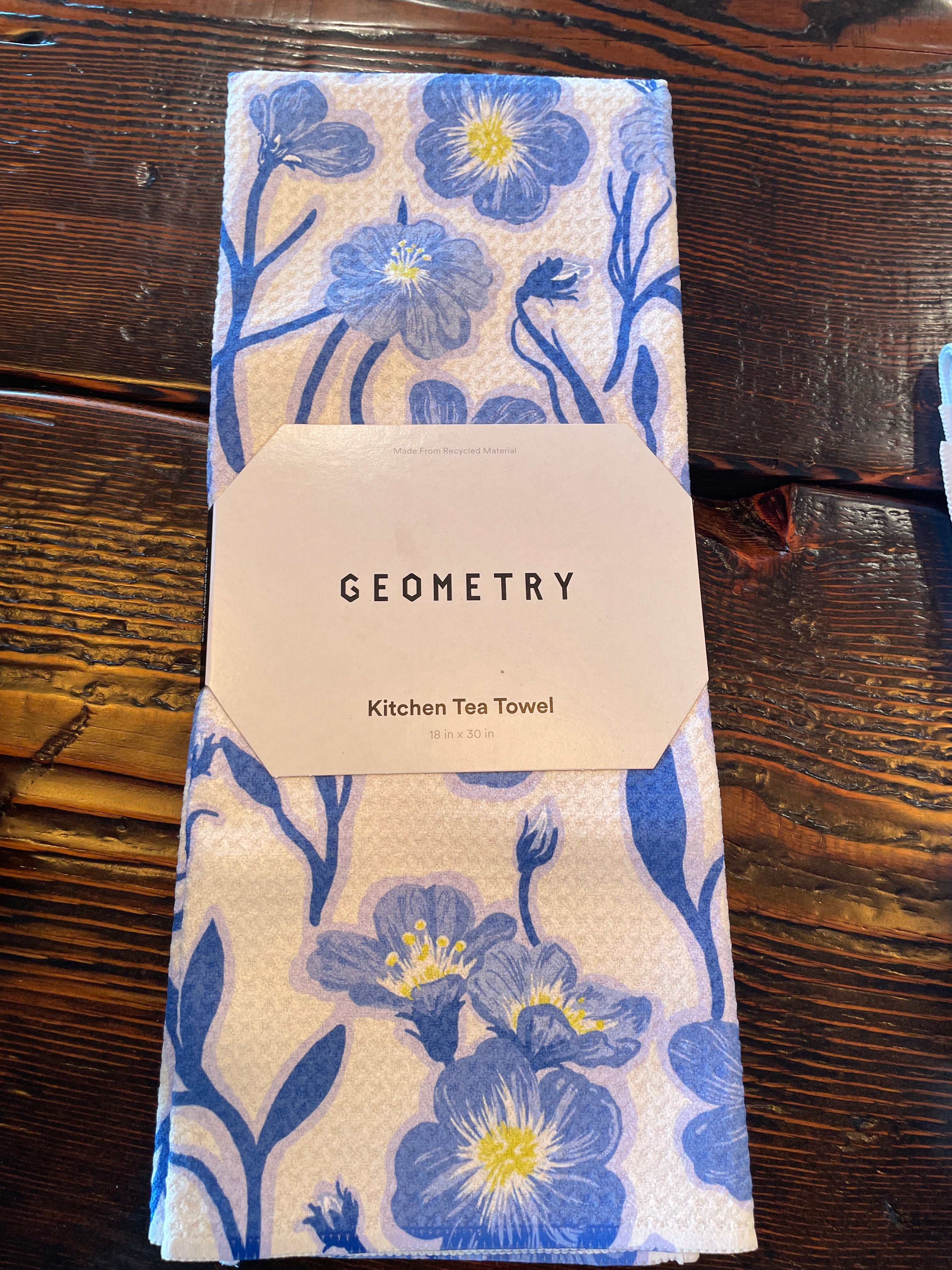 Geometry Tea Towel