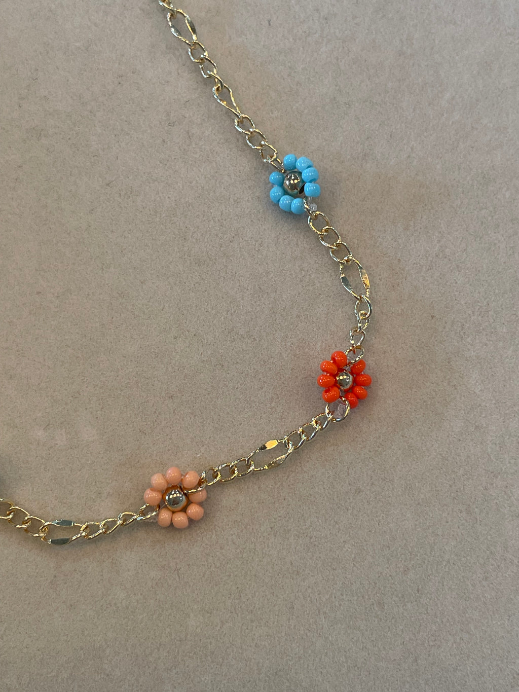 Flower Chain Necklace