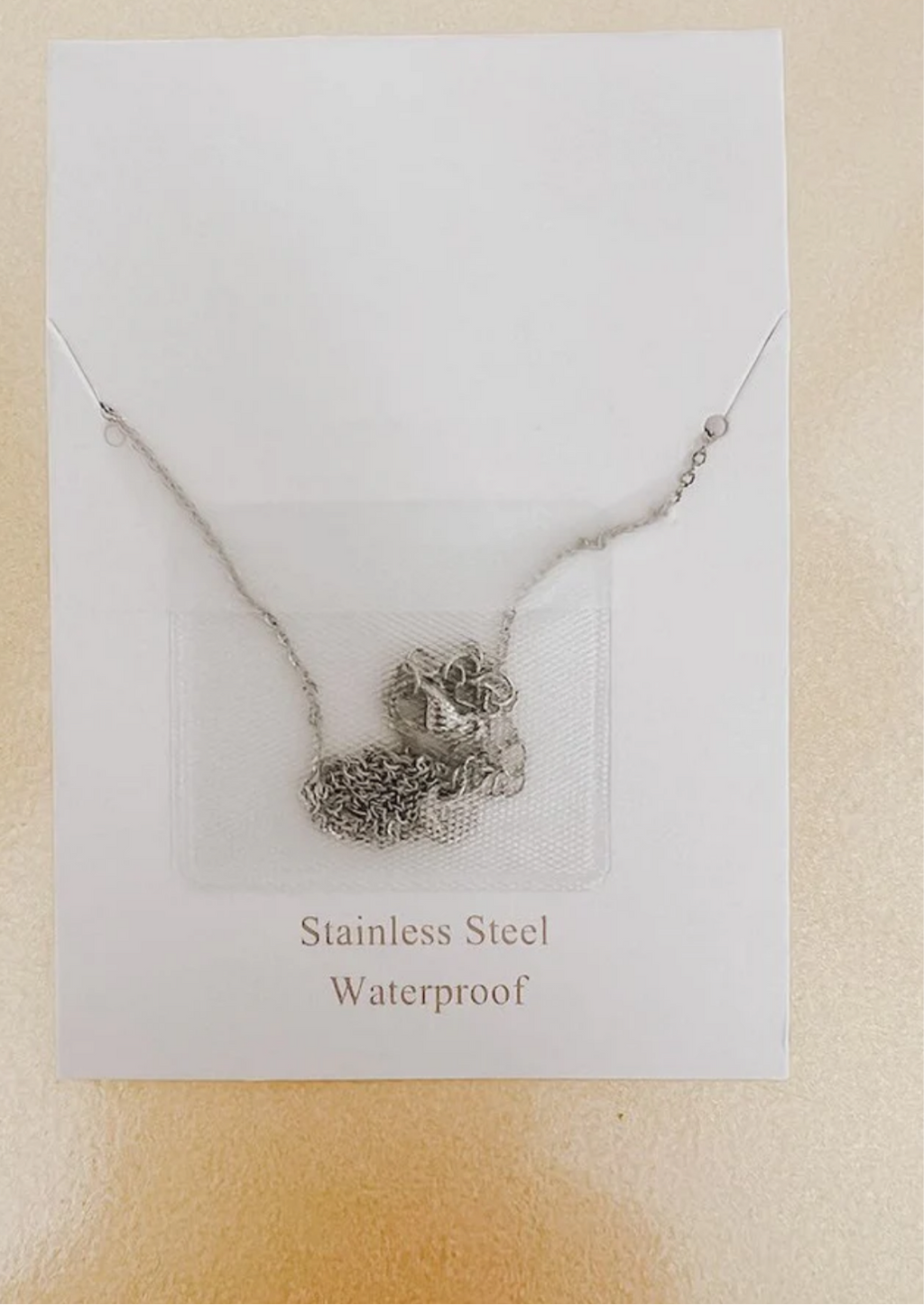 Salty Heart Gift Necklace - WATERPROOF