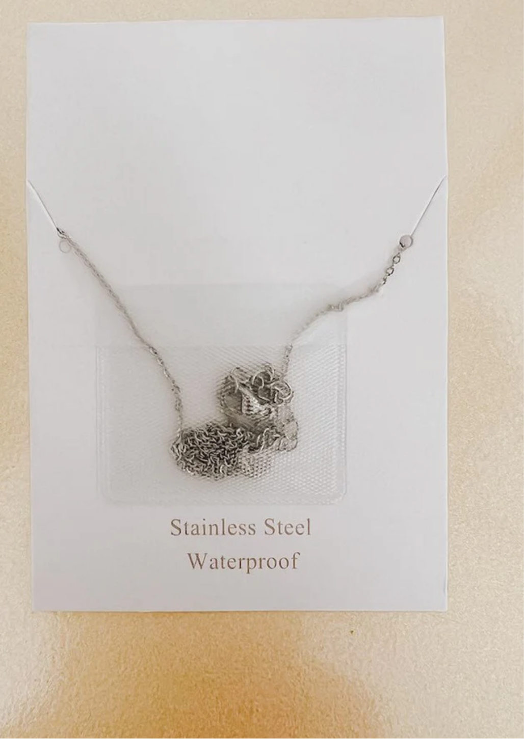 Salty Heart Gift Necklace - WATERPROOF