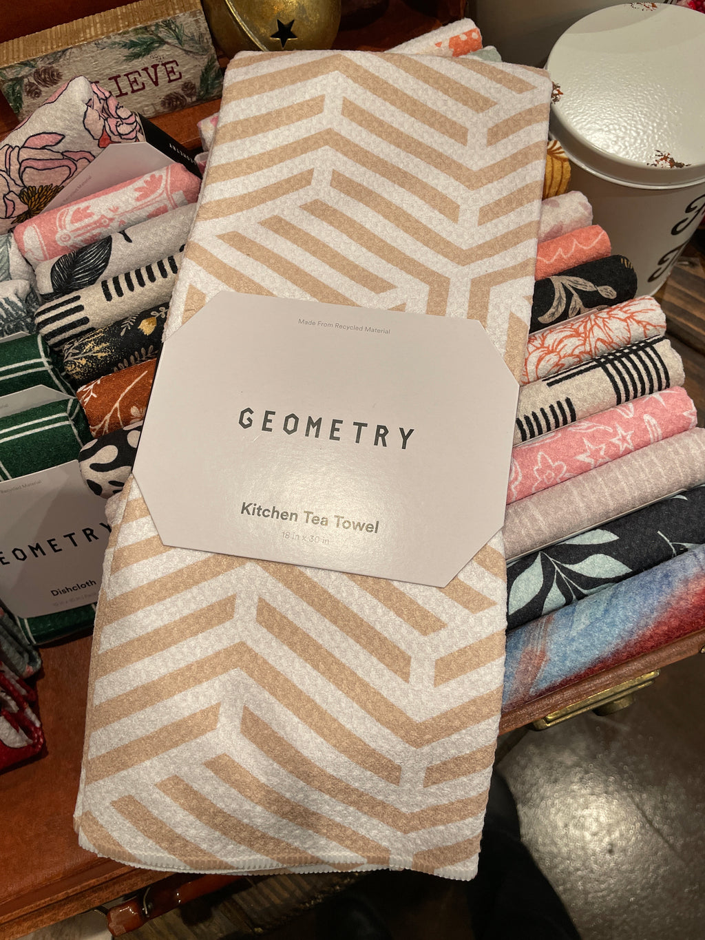 Geometry Tea Towel