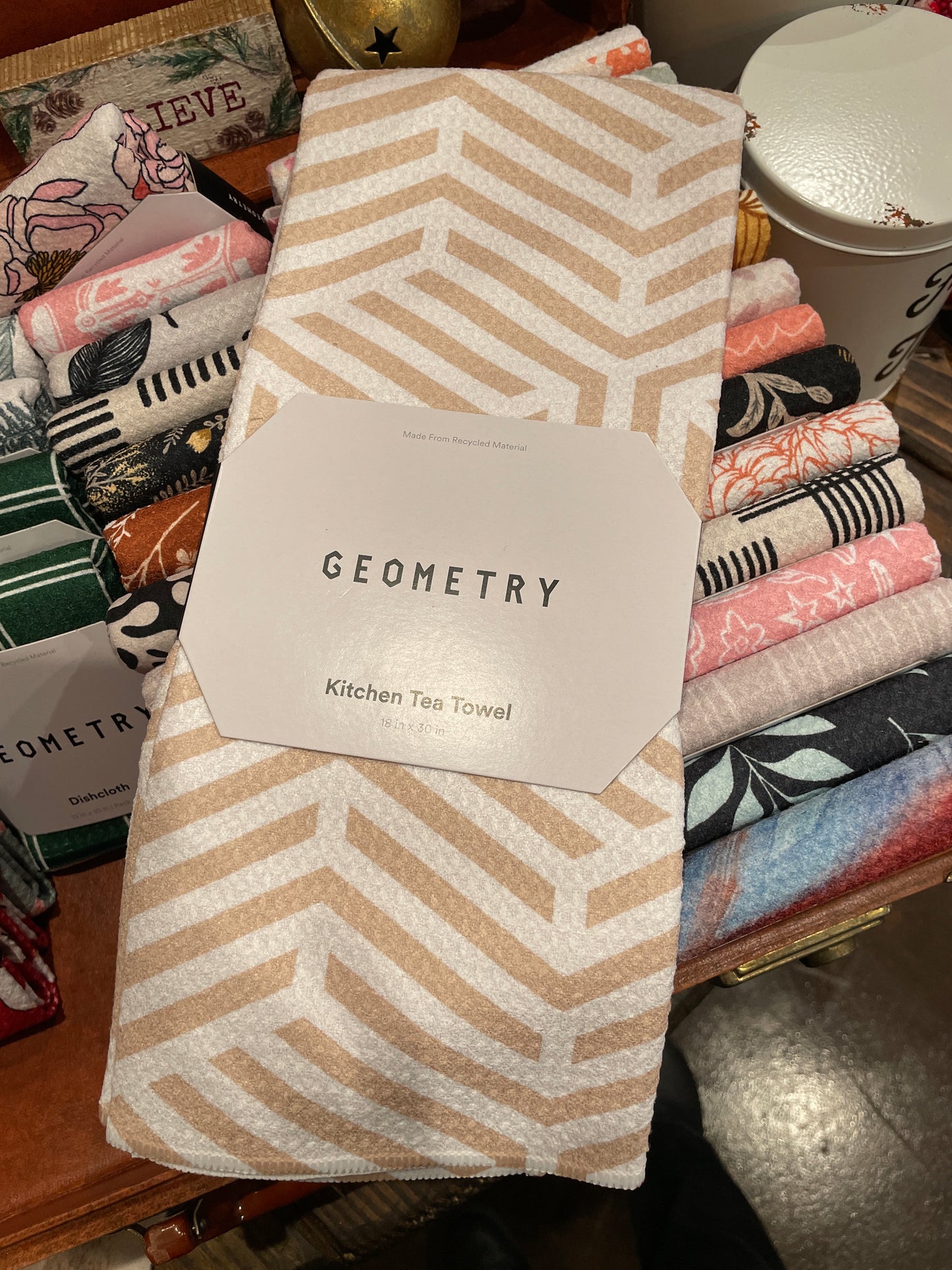 Geometry Tea Towel