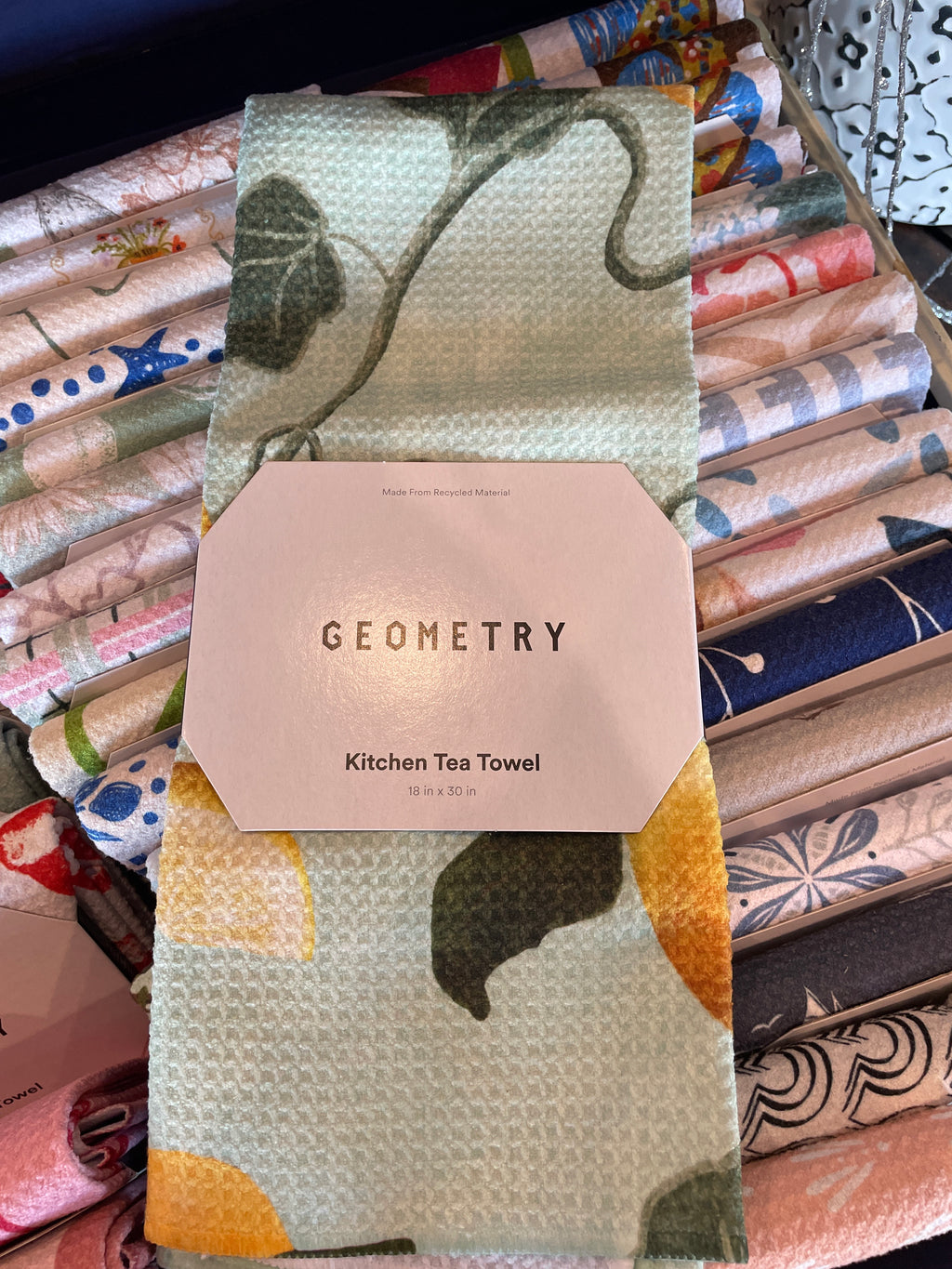 Geometry Tea Towel