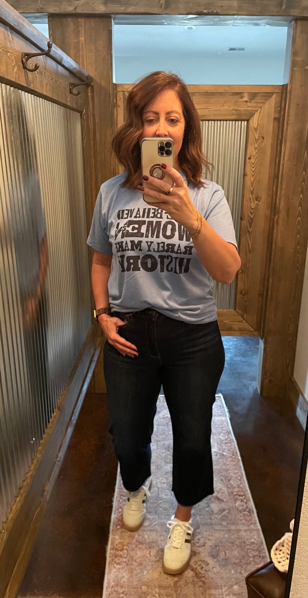 Judy Blue HW Cropped Wide Leg