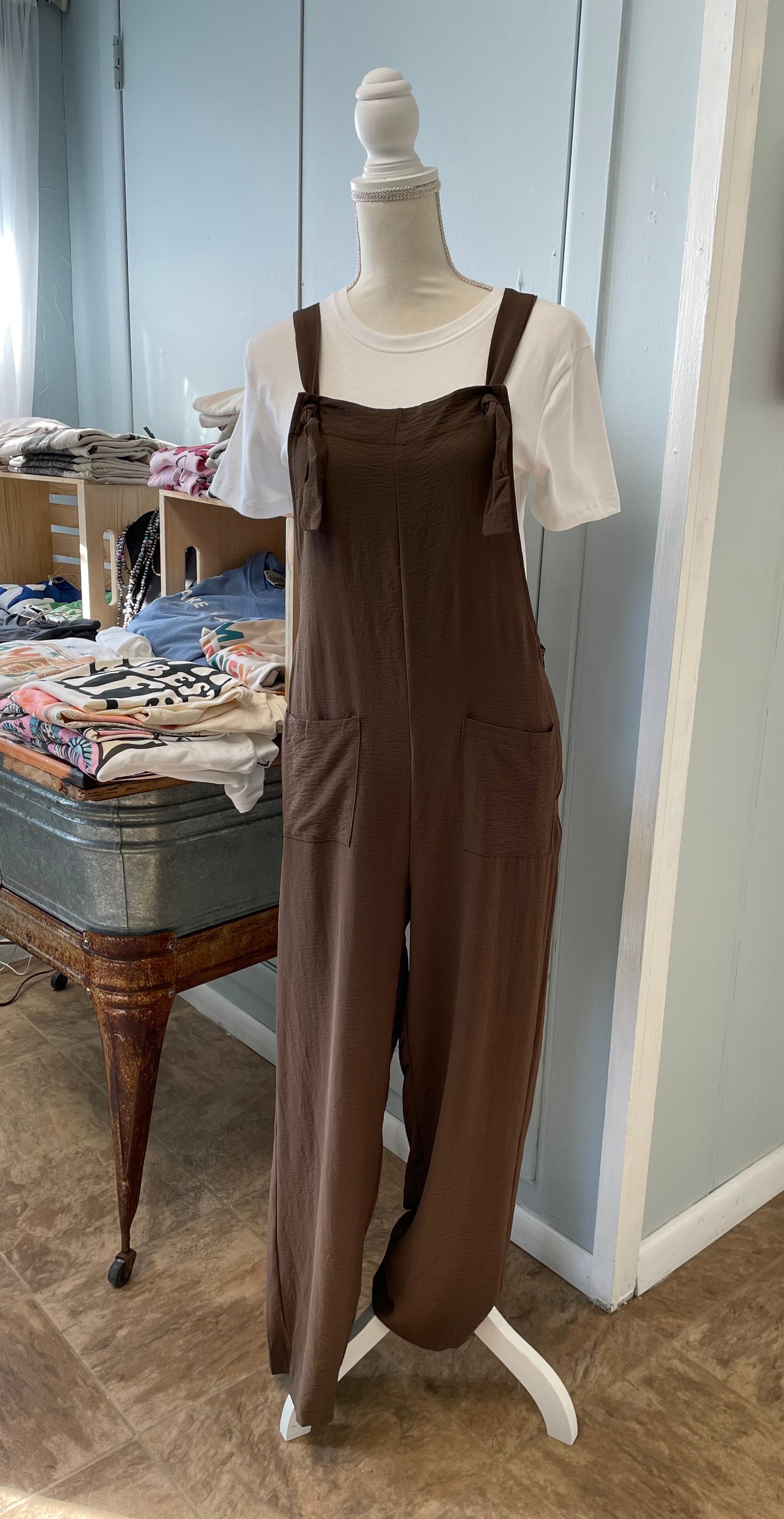 Wide-Leg Jumpsuit