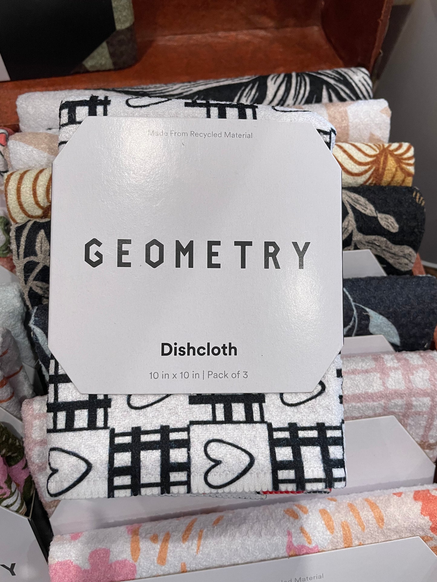 Geometry Dishcloth Set