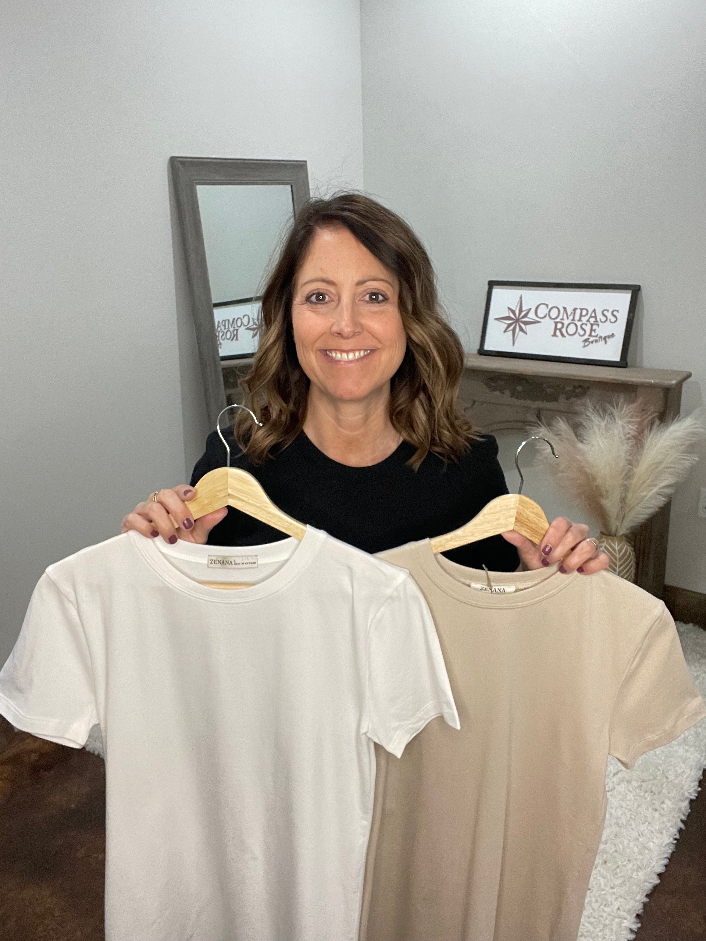 Basic Crew Neck Short Sleeve Tee