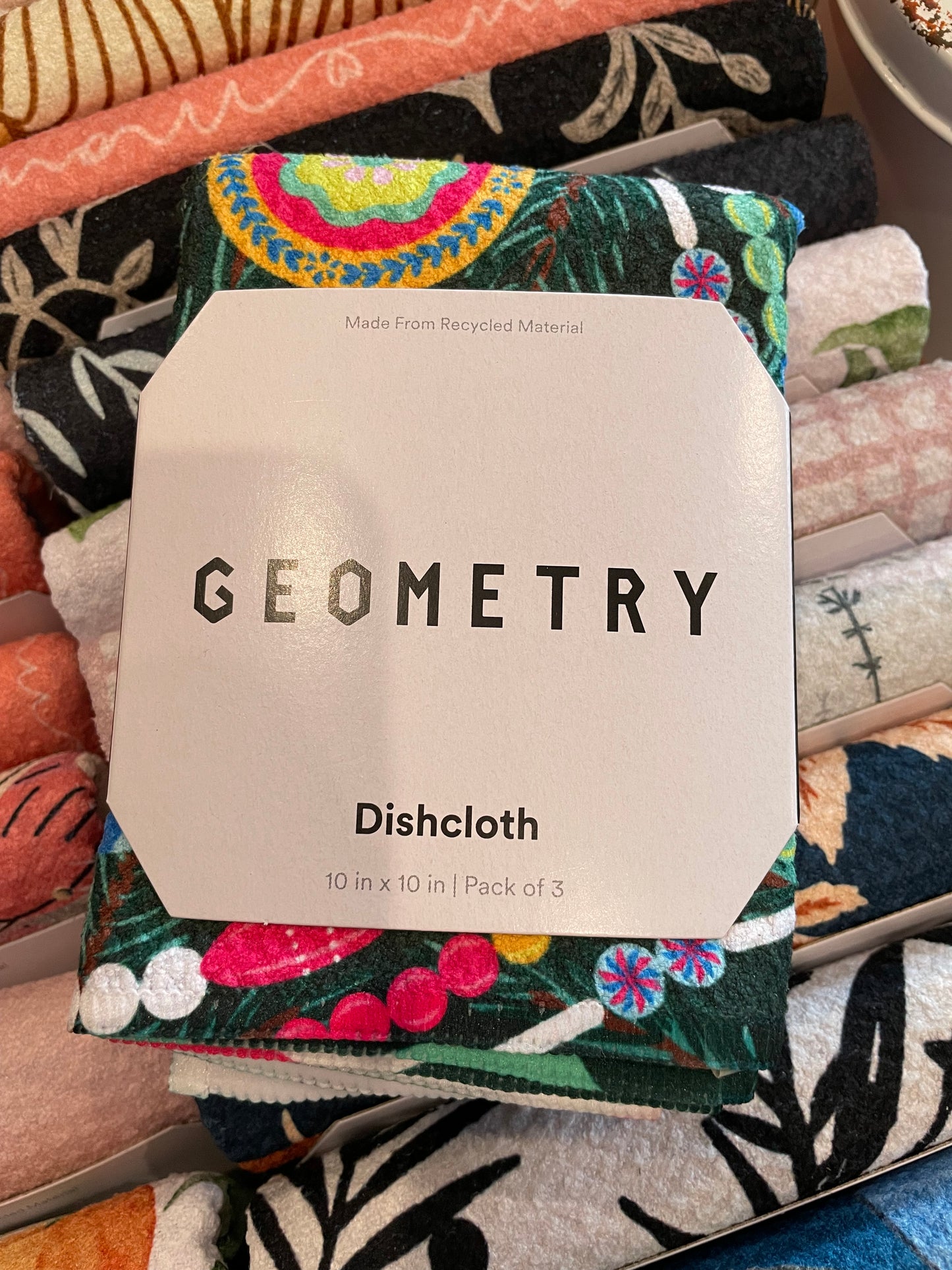 Geometry Dishcloth Set