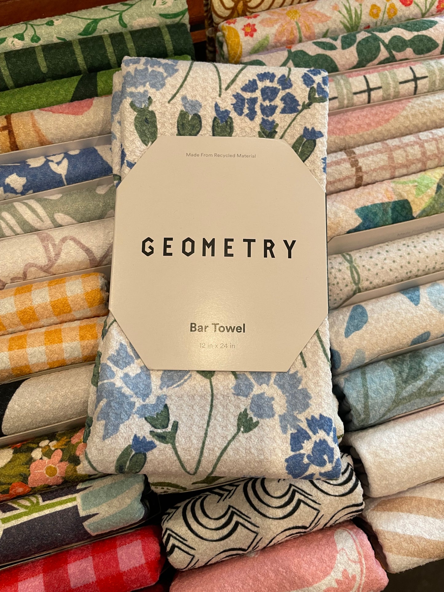 Geometry Bar Towel