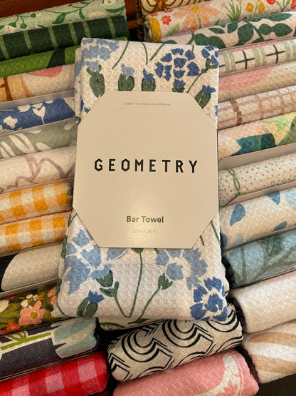 Geometry Bar Towel