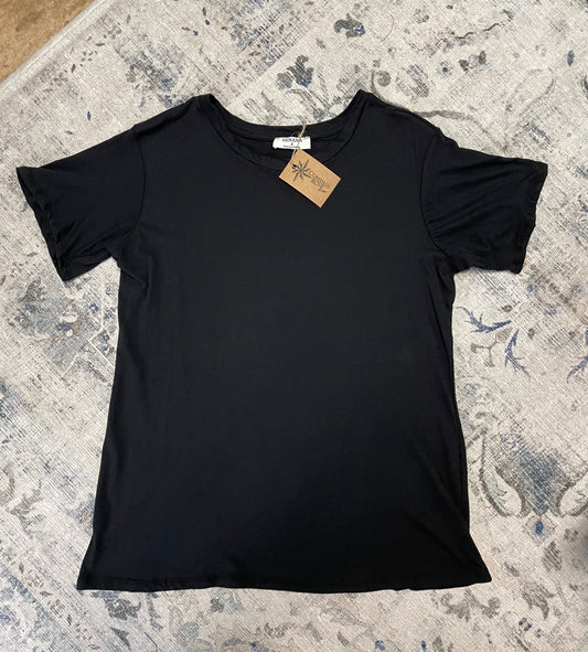 Cotton Short Sleeve Round Neck Tee