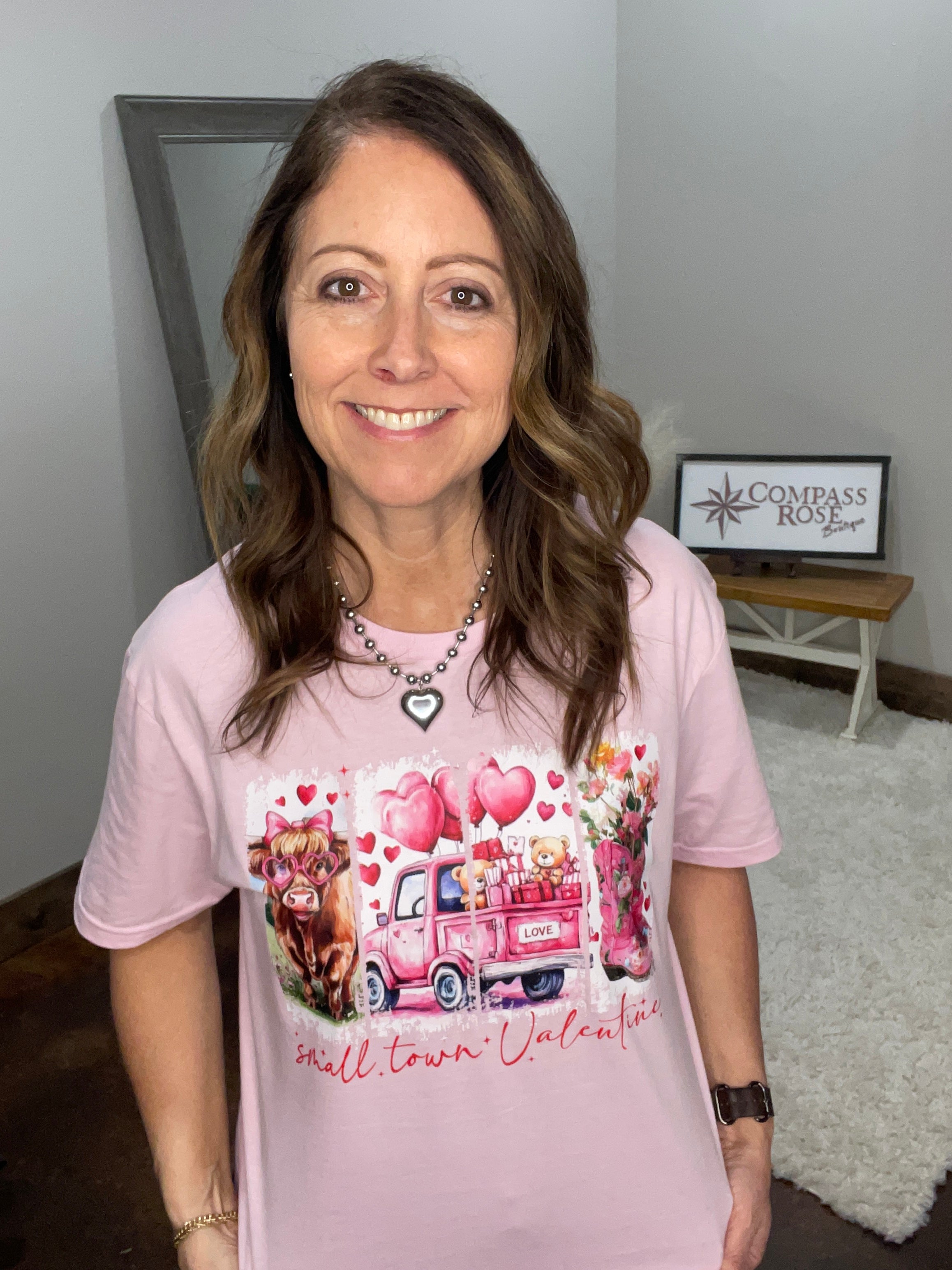 Small Town Valentine Graphic Tee