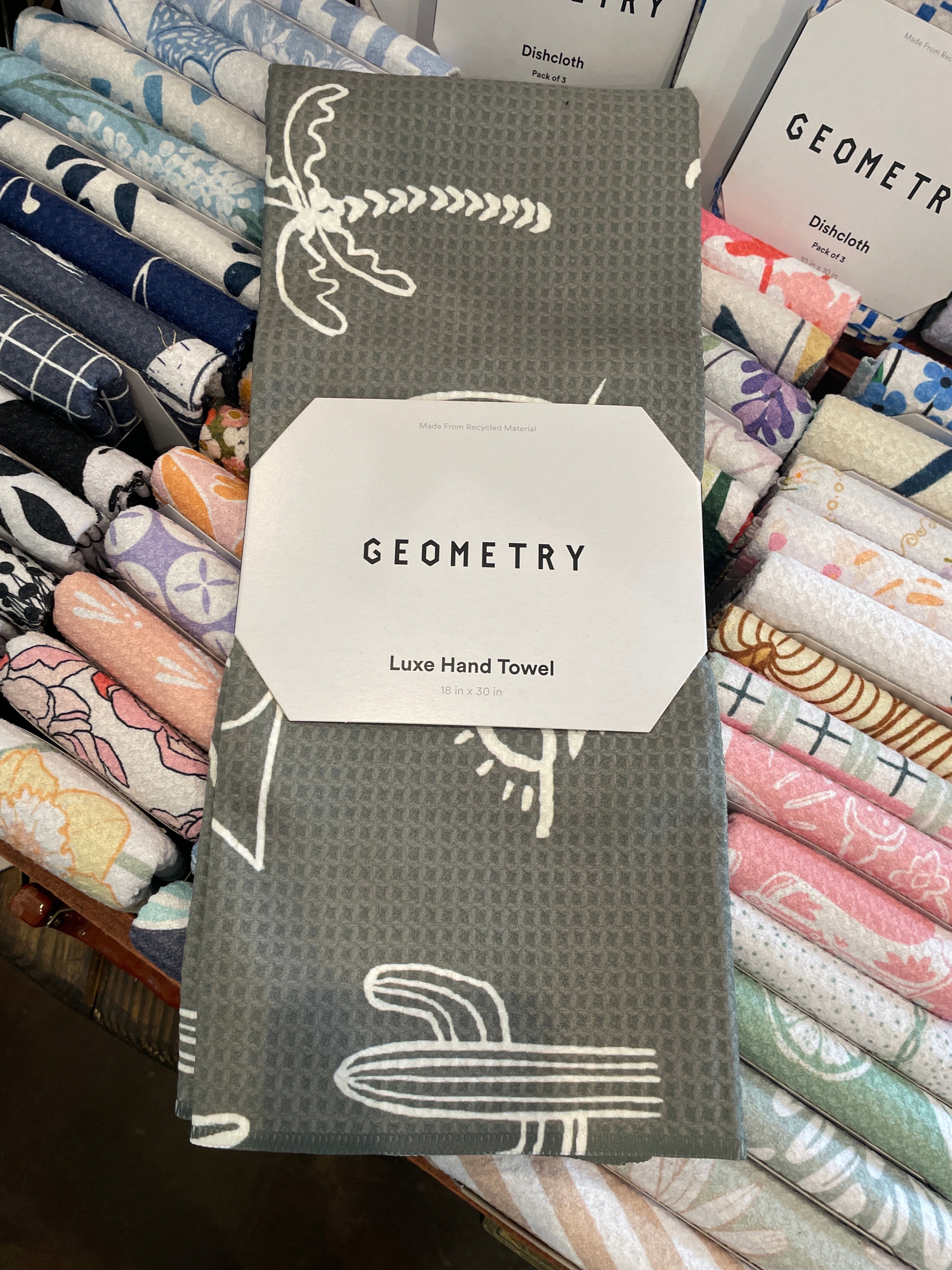 Geometry Luxe Hand Towel