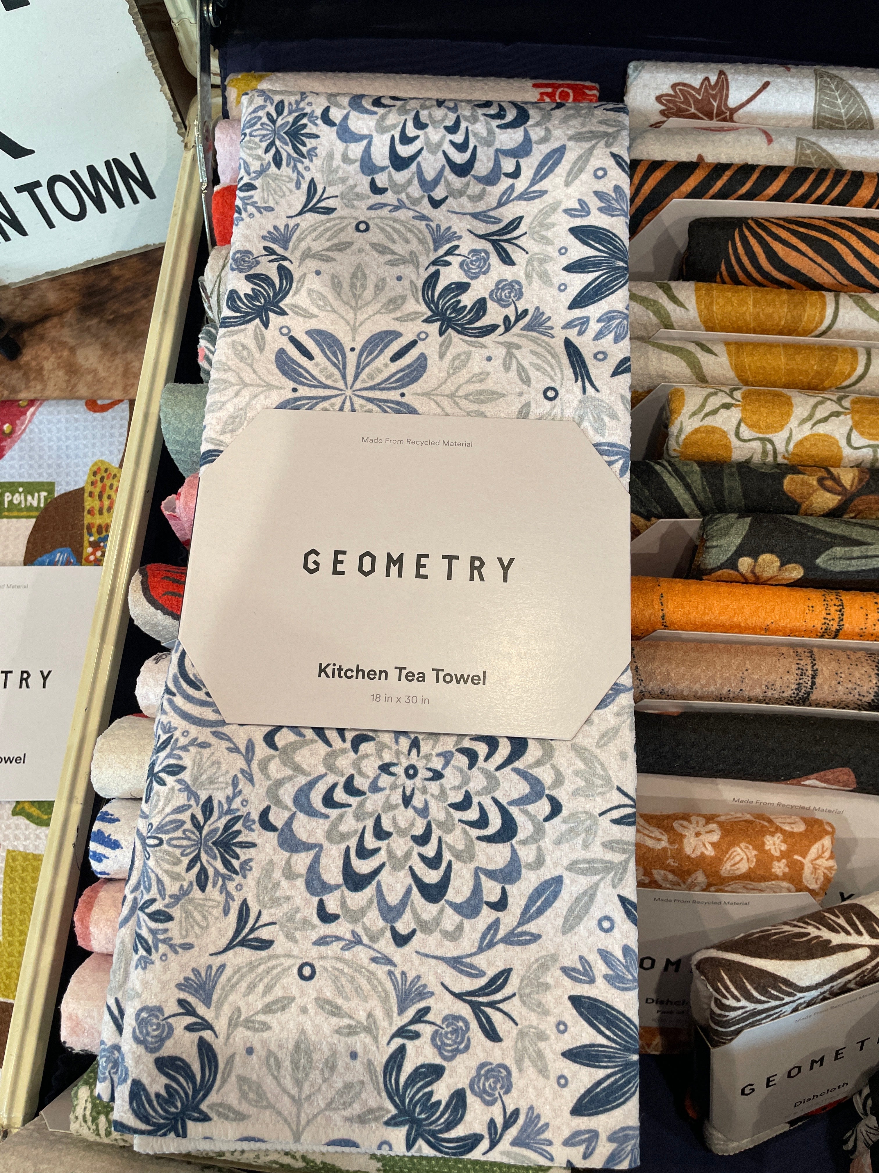 Geometry Tea Towel