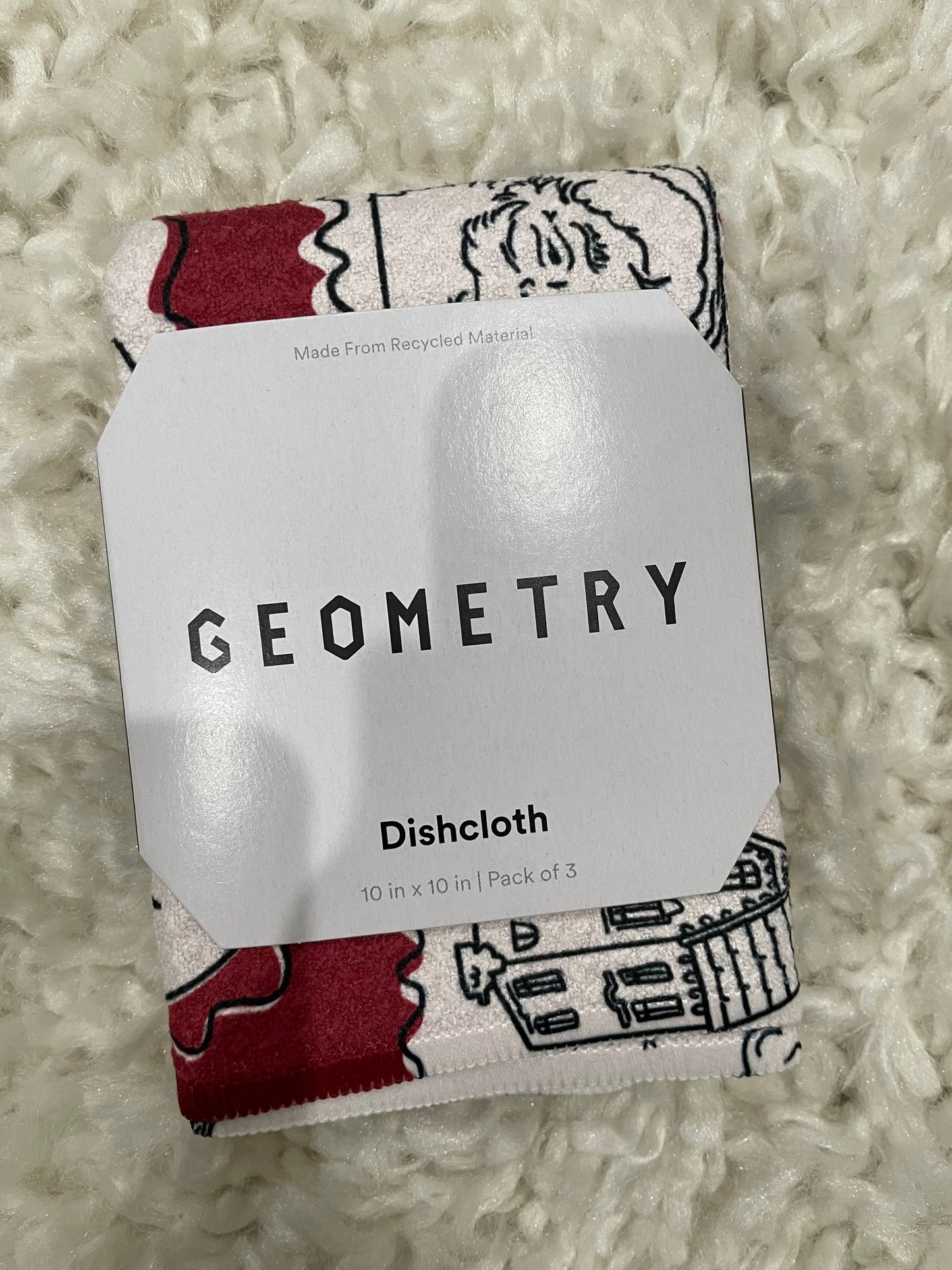 Geometry Dishcloth Set