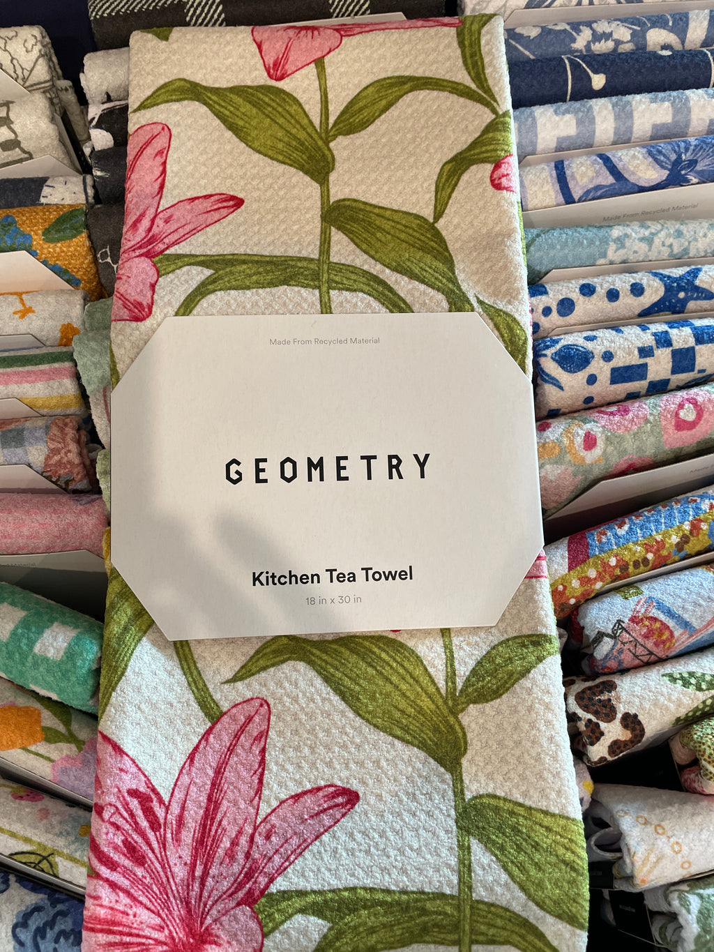 Geometry Tea Towel