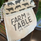 Farm to Table Ute Iowa Tea Towel