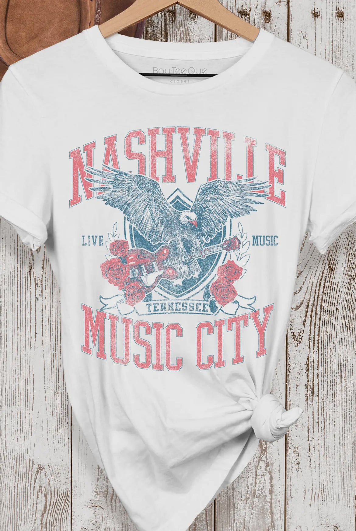 Nashville Music City Graphic Tee