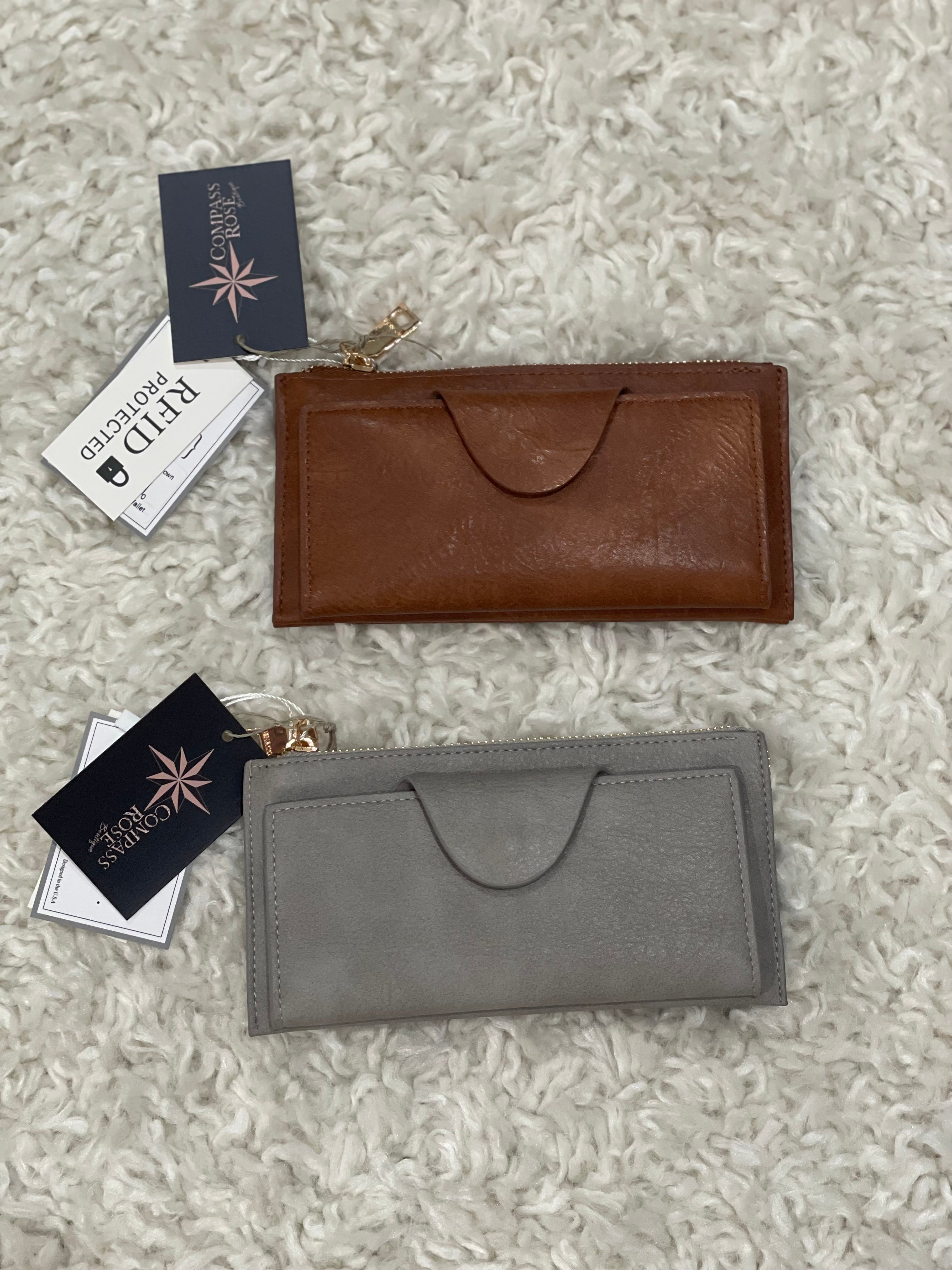 RFID Wallet w/ Snap Closure