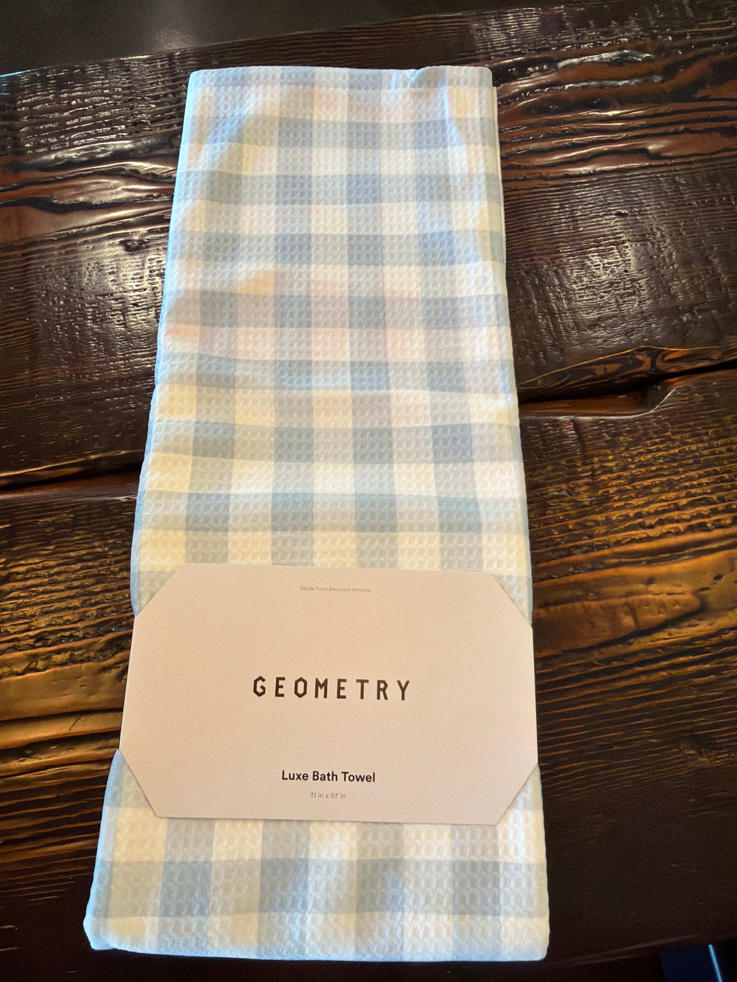 Geometry Luxe Bath Towel
