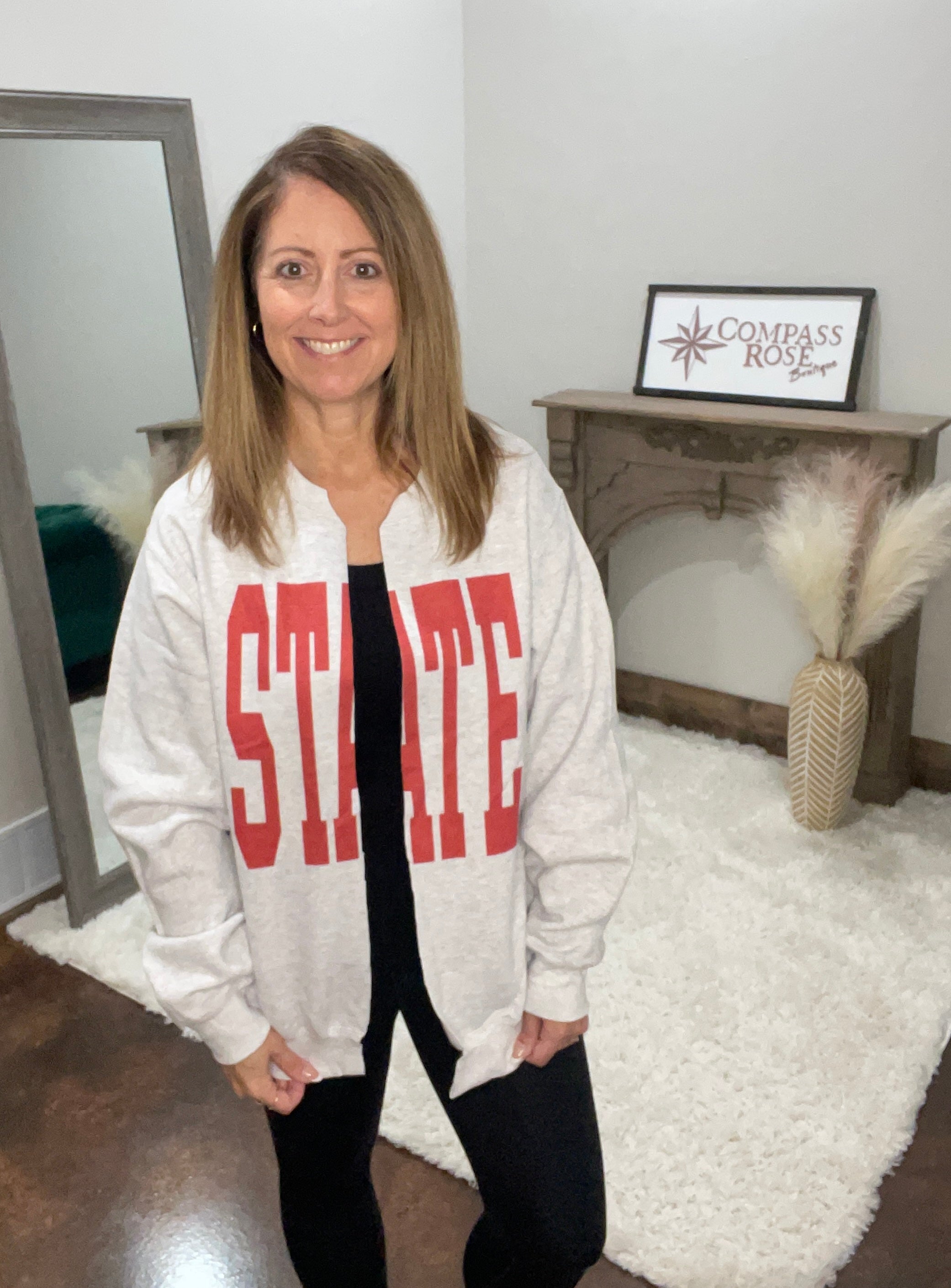 SCHOOL SPLIT SWEATSHIRT