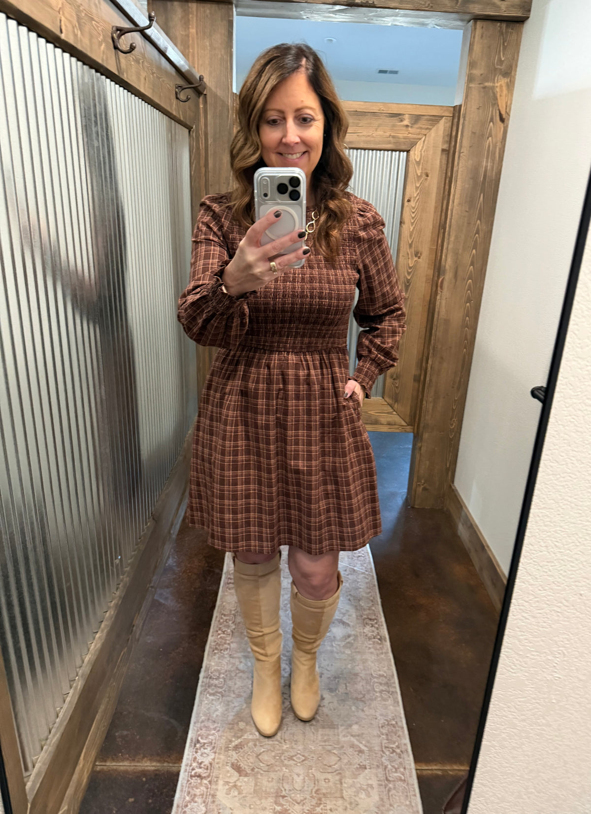 Plaid Dress