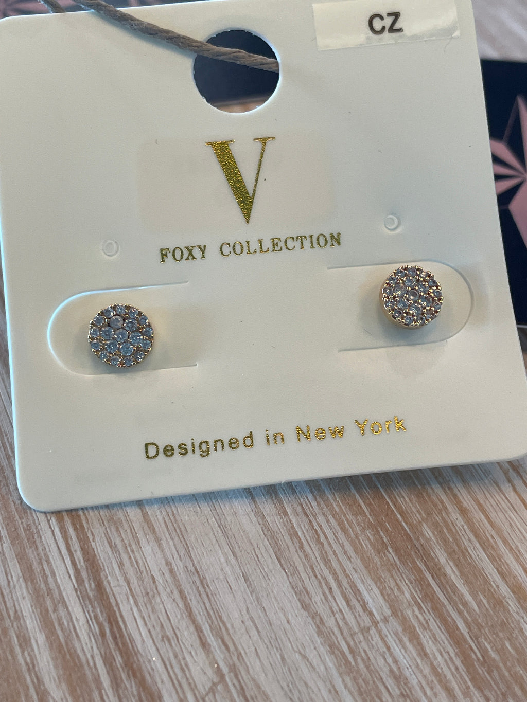 CZ Stud Earrings