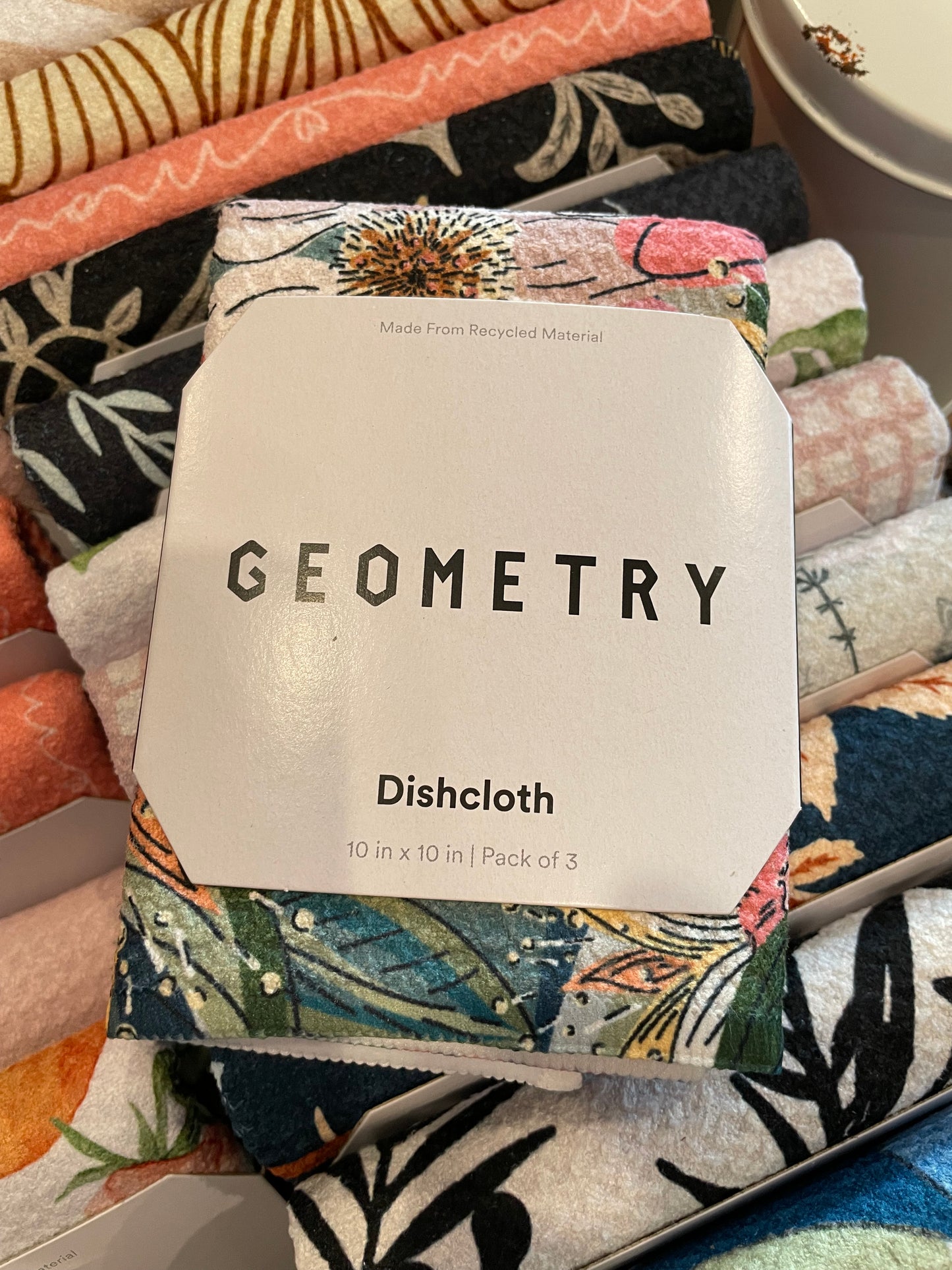 Geometry Dishcloth Set