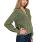 Melange Sweater Cardigan
