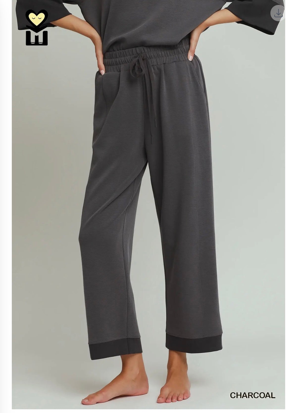 CloudKnit Modal & Tencel Colorblock Pants