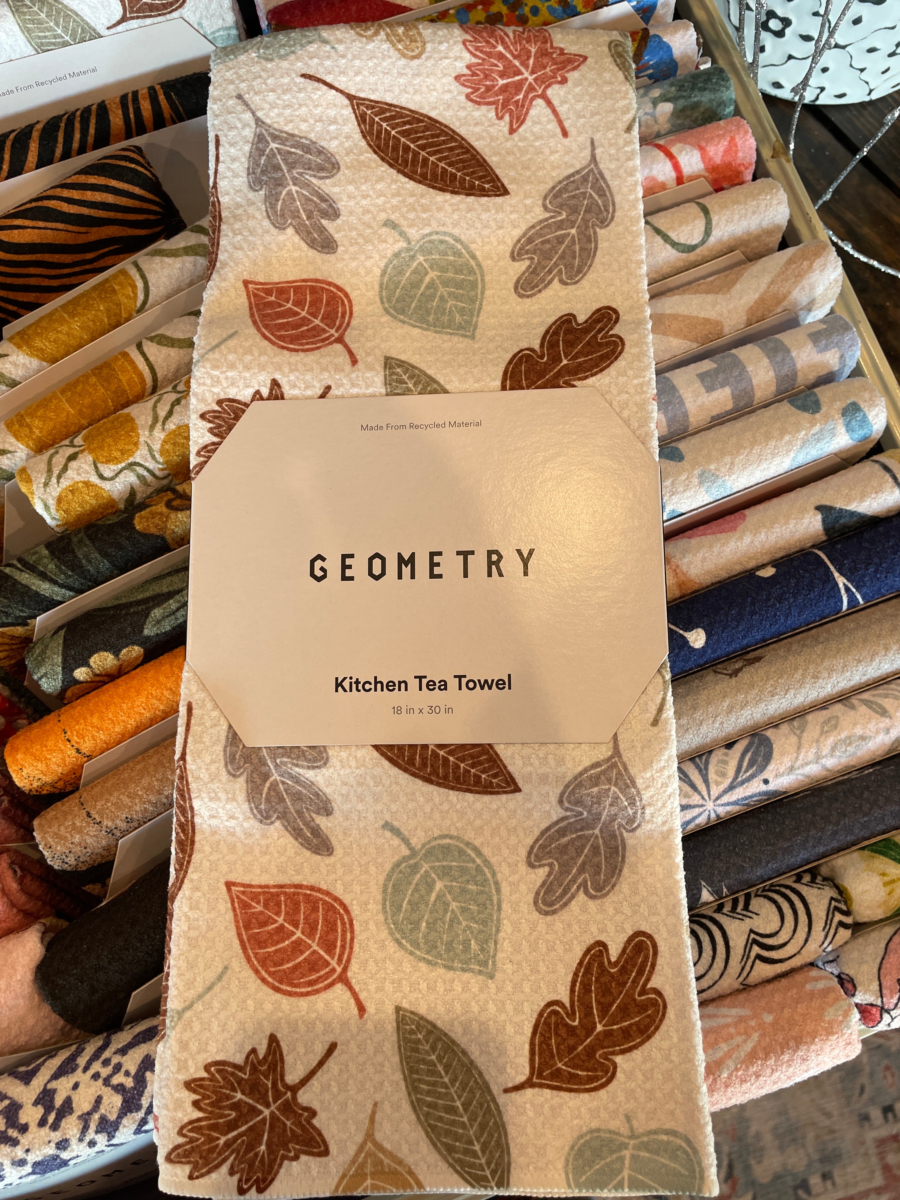 Geometry Tea Towel