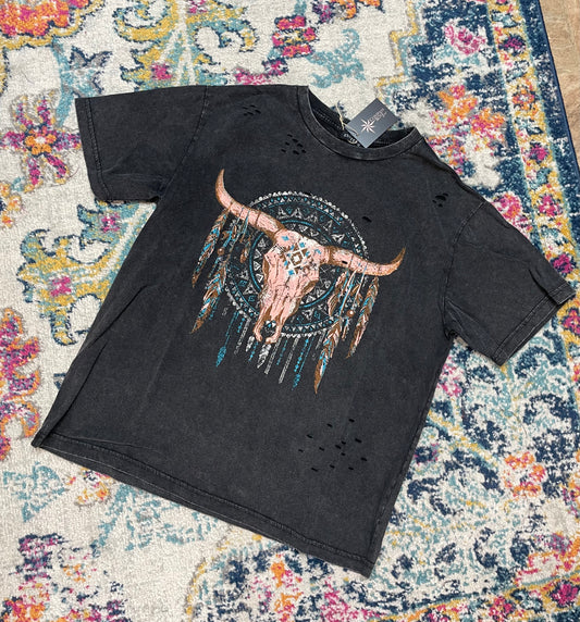 Dreamer Longhorn Tee