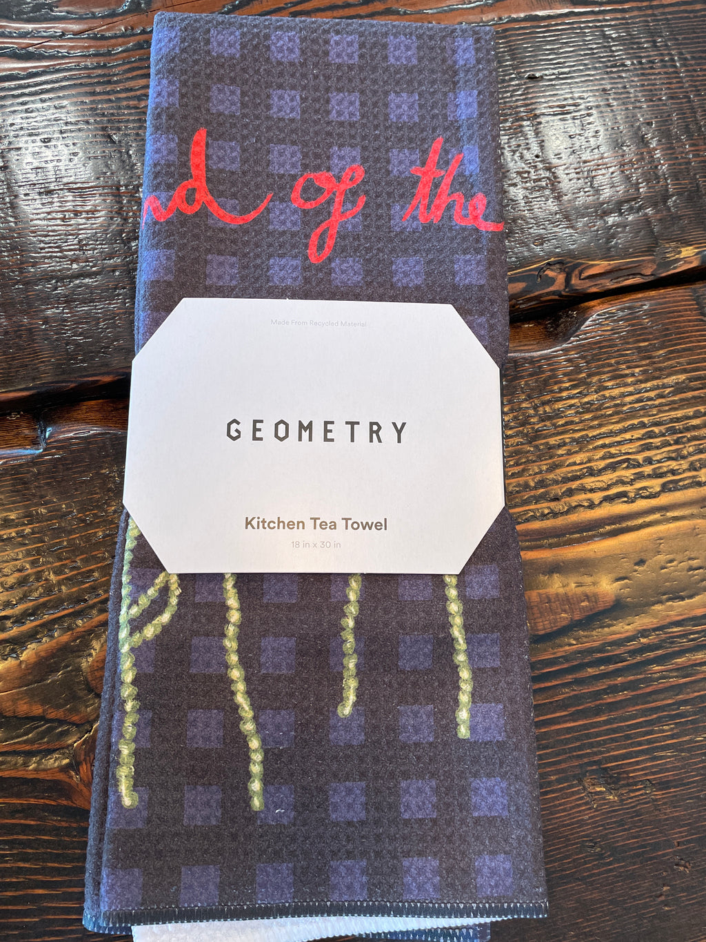 Geometry Tea Towel