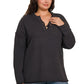 Henley Neckline Sweater
