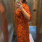 FLORAL PRINT MAXI DRESS