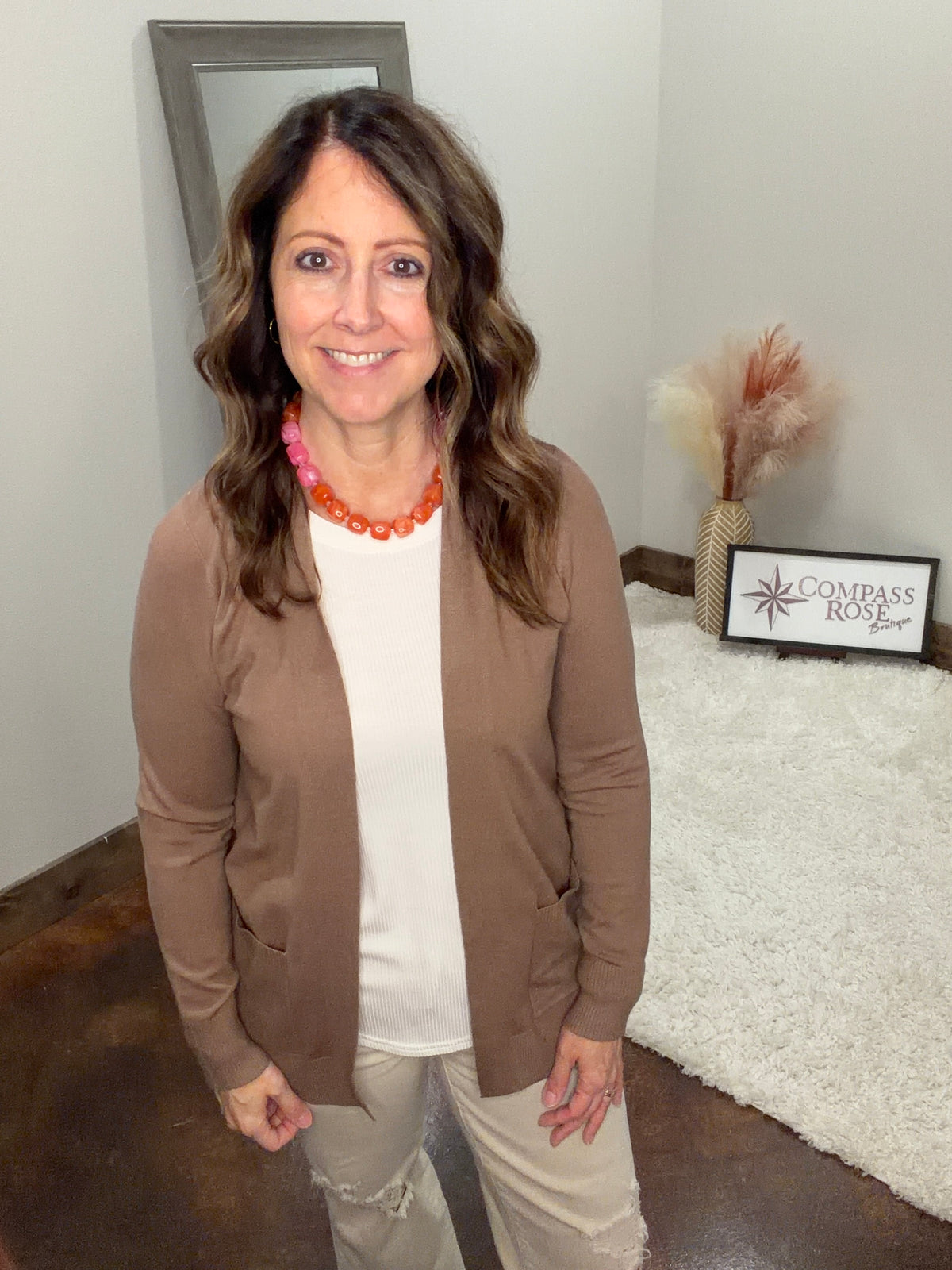 Open Front Cardigan